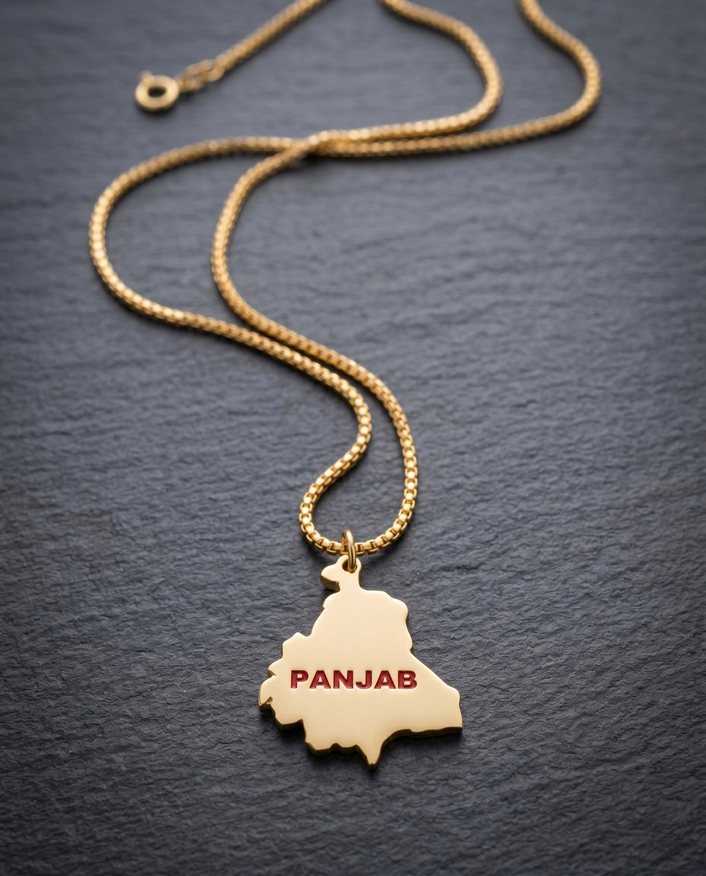 Punjab Locket Golden