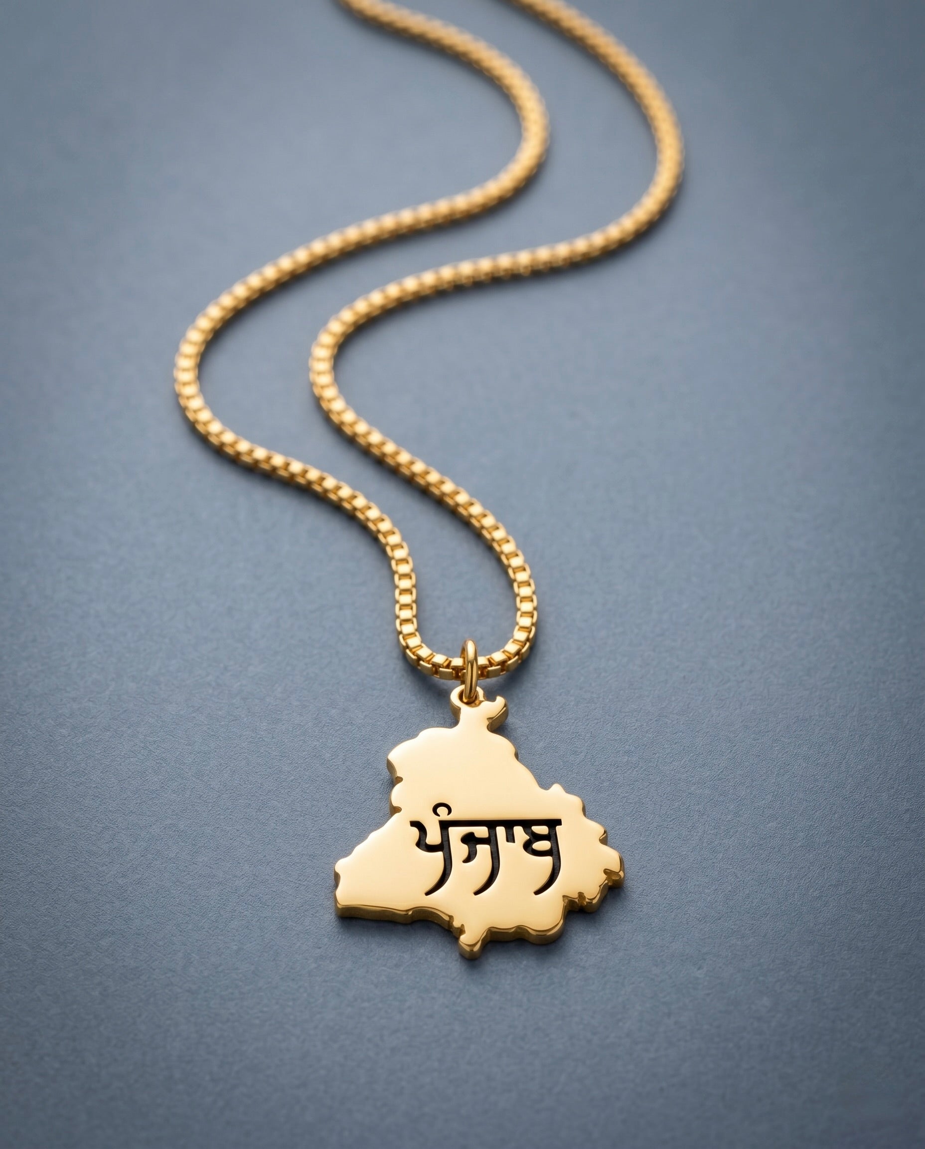 Punjab Locket Golden