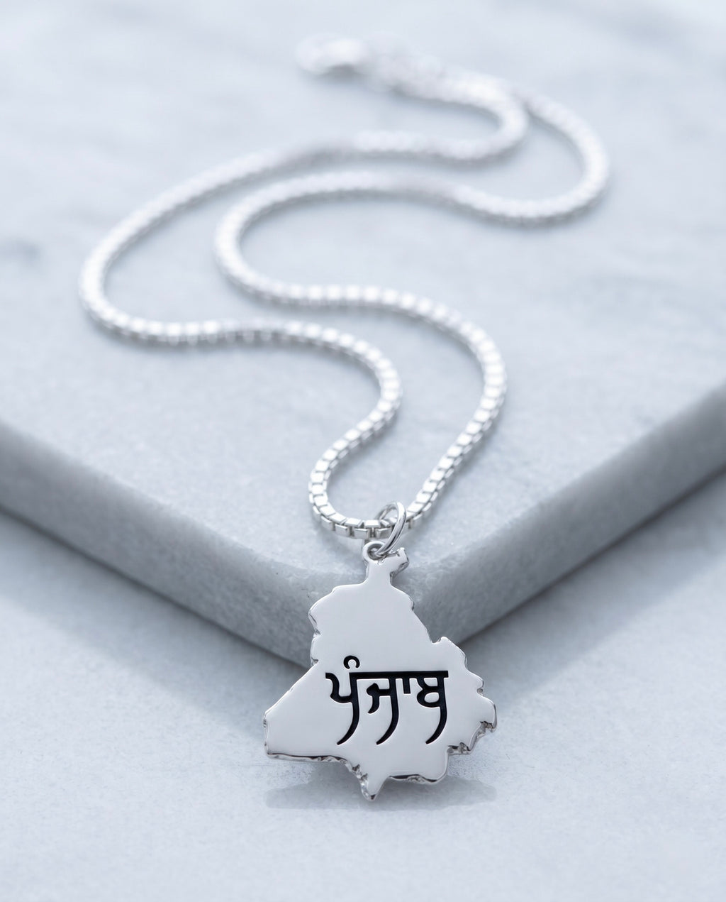 Punjab Locket Silver