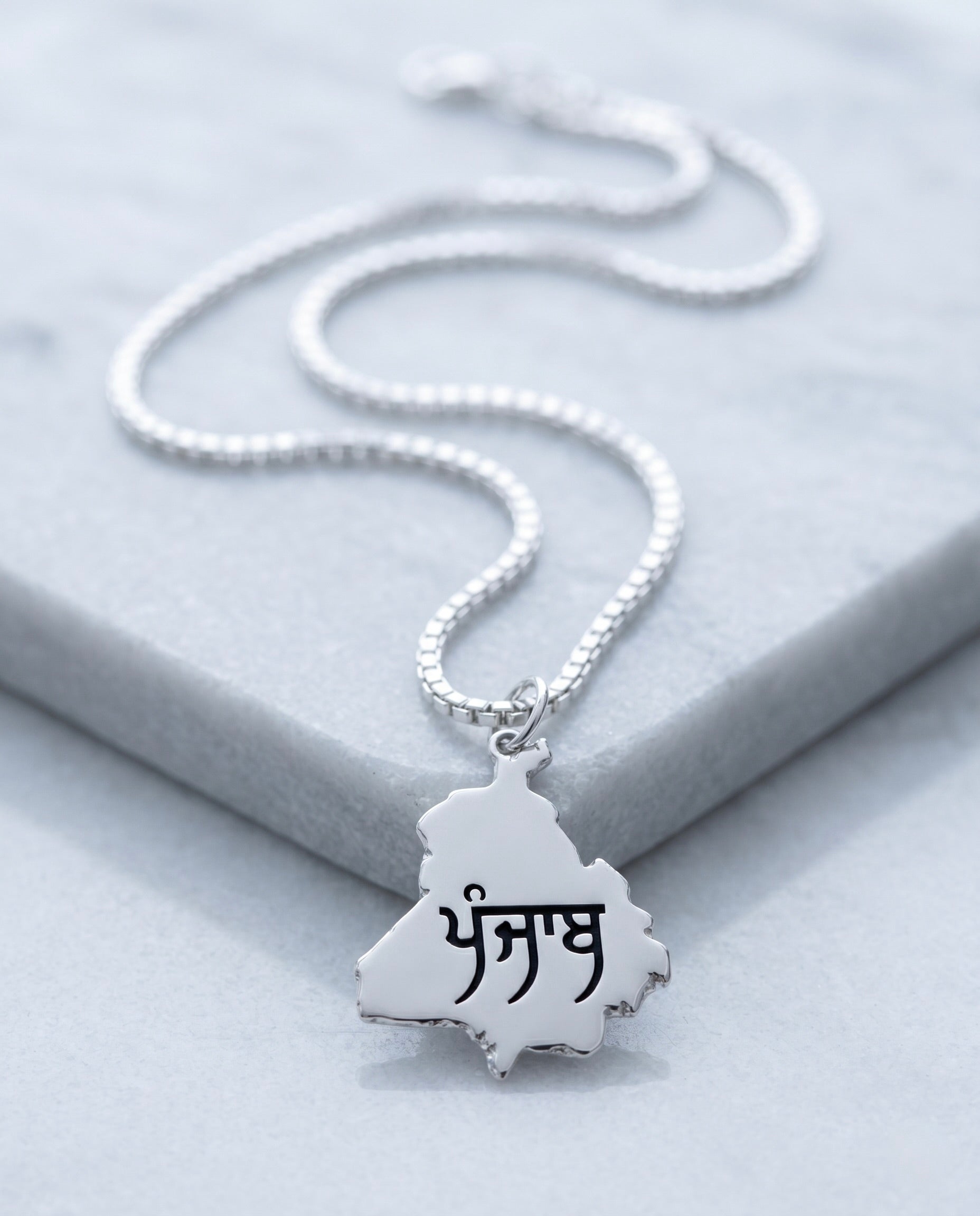 Punjab Locket Silver